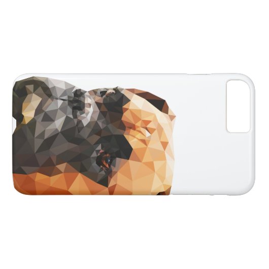 ボクサーの低い多芸術 Case-Mate iPhoneケース (裏面(横))