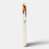 ボクサーの子犬のアイボリークリームの背景。 Case-Mate iPhoneケース (裏面 / 左)