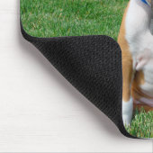 ボクサーの子犬のマウスパッド マウスパッド (コーナー)