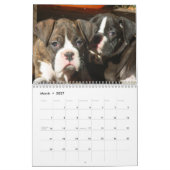 ボクサーの子犬2019のカレンダー カレンダー (3月 2027)
