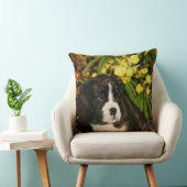 ボクサーの子犬 クッション (椅子)