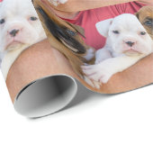 ボクサーの子犬 ラッピングペーパー (ロールコーナー)