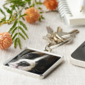 ボクサーの子犬Keychain キーホルダー (側面)