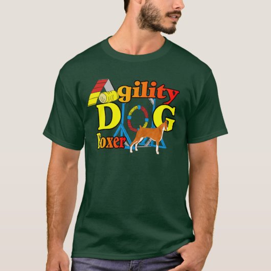 ボクサーの機敏 Tシャツ (正面)