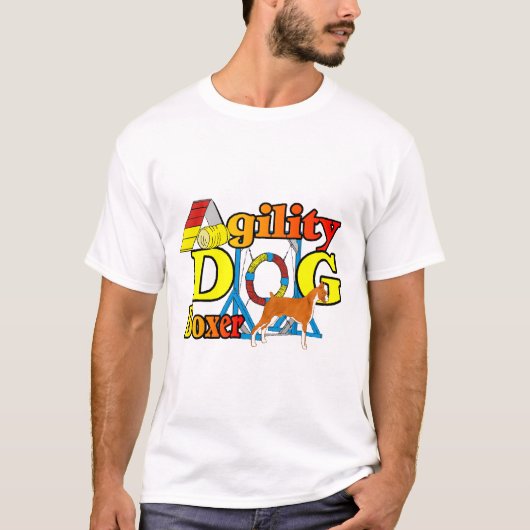 ボクサーの機敏 Tシャツ (正面)