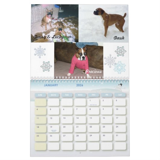 ボクサーの熱狂するなカレンダー2011年 カレンダー (1月 2026)