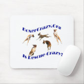 ボクサーの熱狂するなマウスパッド-空気Abby マウスパッド (マウス)