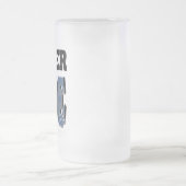 ボクサーの男 フロストグラスビールジョッキ (中央)