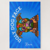 ボクサーの醜い犬顔1000ピースジグソーパズル ジグソーパズル (縦)