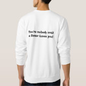 ボクサーの頭部 スウェットシャツ (裏面)