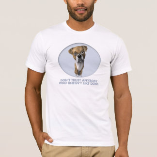 ボクサーの(Uncropped)信頼 Tシャツ