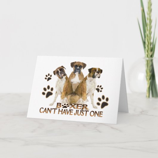 ボクサーはカードを1枚しか持てない カード (正面)