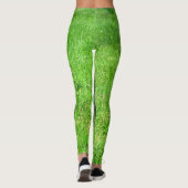 ボクサーは緑の芸術のレギングの後をつけます レギンス (裏面)