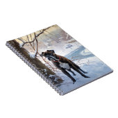 ボクサーは雪のクリスマスを過ごした ノートブック (右側)