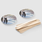 ボクサーは雪のクリスマスを過ごした ハンドファン (組立なし)