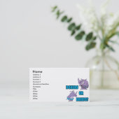 ボクサーやブリーフがサイおもしろいノを解く 名刺 (スタンド正面)