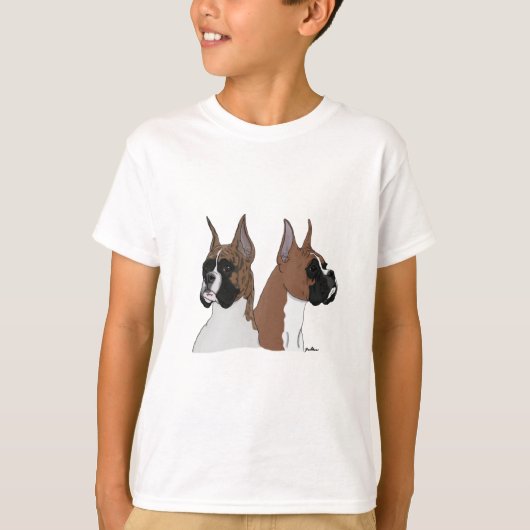 ボクサーを引き締める Tシャツ (正面)