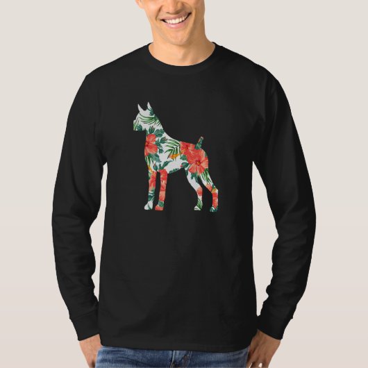 ボクサーアロハハワイアンドッグ Tシャツ (正面)