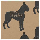 ボクサーカスタムドッグ生地 ファブリック (クローズアップ)