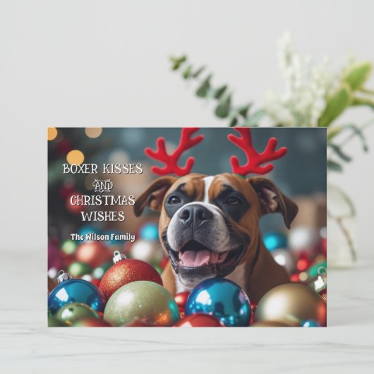 ボクサーキスとクリスマスの願い シーズンカード (スタンド正面)