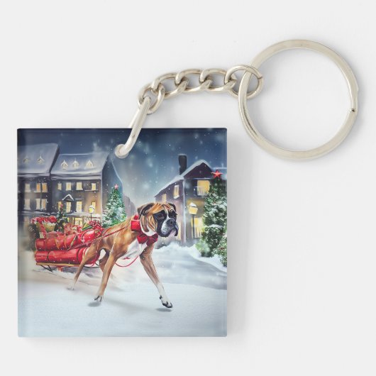 ボクサークリスマスフェスティバルシーズン キーホルダー (裏面)