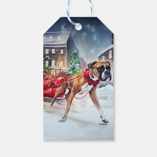 ボクサークリスマスフェスティバルシーズン ギフトタグ (裏面)