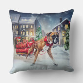 ボクサークリスマスフェスティバルシーズン クッション (裏面)