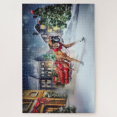 ボクサークリスマスフェスティバルシーズン ジグソーパズル (縦)