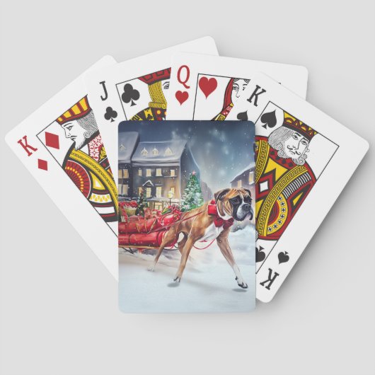 ボクサークリスマスフェスティバルシーズン トランプ (裏面)