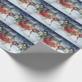 ボクサークリスマスフェスティバルシーズン ラッピングペーパー (角)