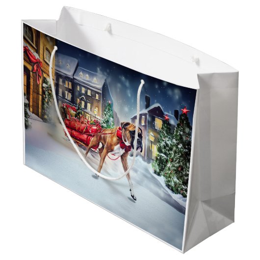 ボクサークリスマスフェスティバルシーズン ラージペーパーバッグ (裏面アングル)