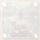 ボクサークリスマスフェスティバル航海 ガラスコースター (裏面)
