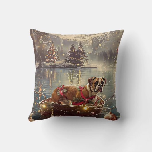 ボクサークリスマスフェスティバル航海 クッション (裏面)