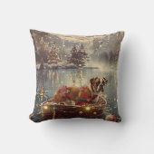 ボクサークリスマスフェスティバル航海 クッション (正面)