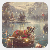 ボクサークリスマスフェスティバル航海 スクエアシール (正面)