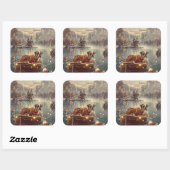 ボクサークリスマスフェスティバル航海 スクエアシール (シート)