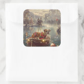 ボクサークリスマスフェスティバル航海 スクエアシール (バッグ)