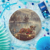 ボクサークリスマスフェスティバル航海 ペーパープレート (パーティー)