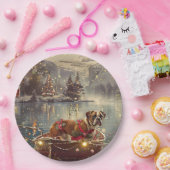 ボクサークリスマスフェスティバル航海 ペーパープレート (パーティー)