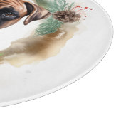 ボクサークリスマスリースフェスティバルカップ カッティングボード (角)