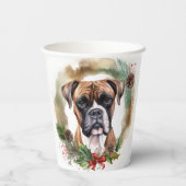 ボクサークリスマスリースフェスティバルカップ 紙コップ (裏面)