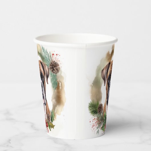 ボクサークリスマスリースフェスティバルカップ 紙コップ (右)