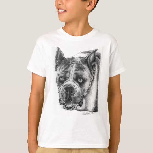 ボクサースケッチ Tシャツ (正面)