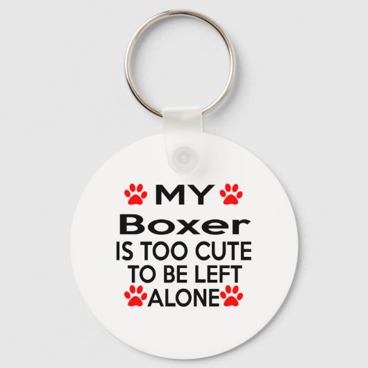 ボクサーデザイン キーホルダー (正面)