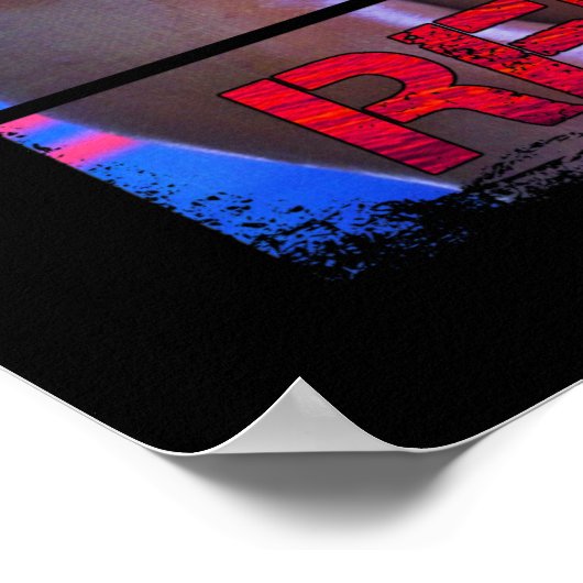 ボクサートレーニング食べ引用文スリープボックスリピート ポスター (角)