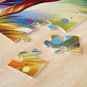 ボクサードッグアクリルアートプリントドッグラバーギフト ジグソーパズル (側面)