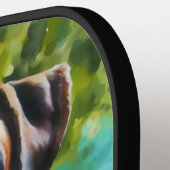 ボクサードッグウィグルお尻&テールワグ🐾 ピックルボールラケット (左詳細)