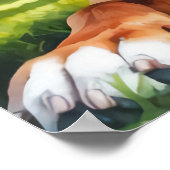 ボクサードッグ🐾ウィグルお尻&テールワグ ポスター (角)