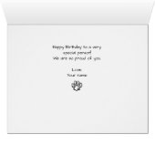 ボクサードッグエクストララージ誕生日カード (内部横(下))