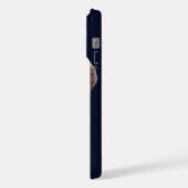 ボクサードッグコールドノーズ、暖かい幼児 iPhoneケース (左側面)